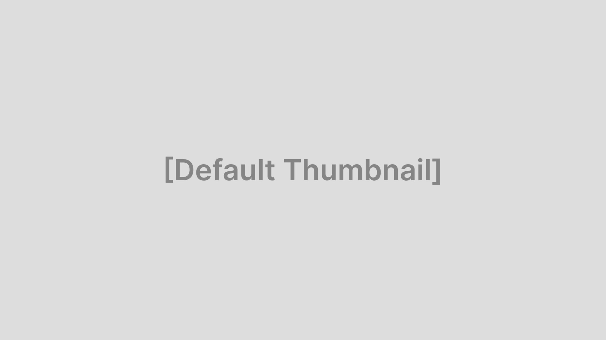 default thumbnail scaled